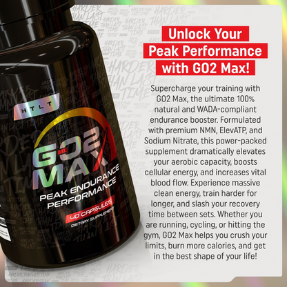 HTLT GO2 Max | Peak Endurance Support - 40 Capsules